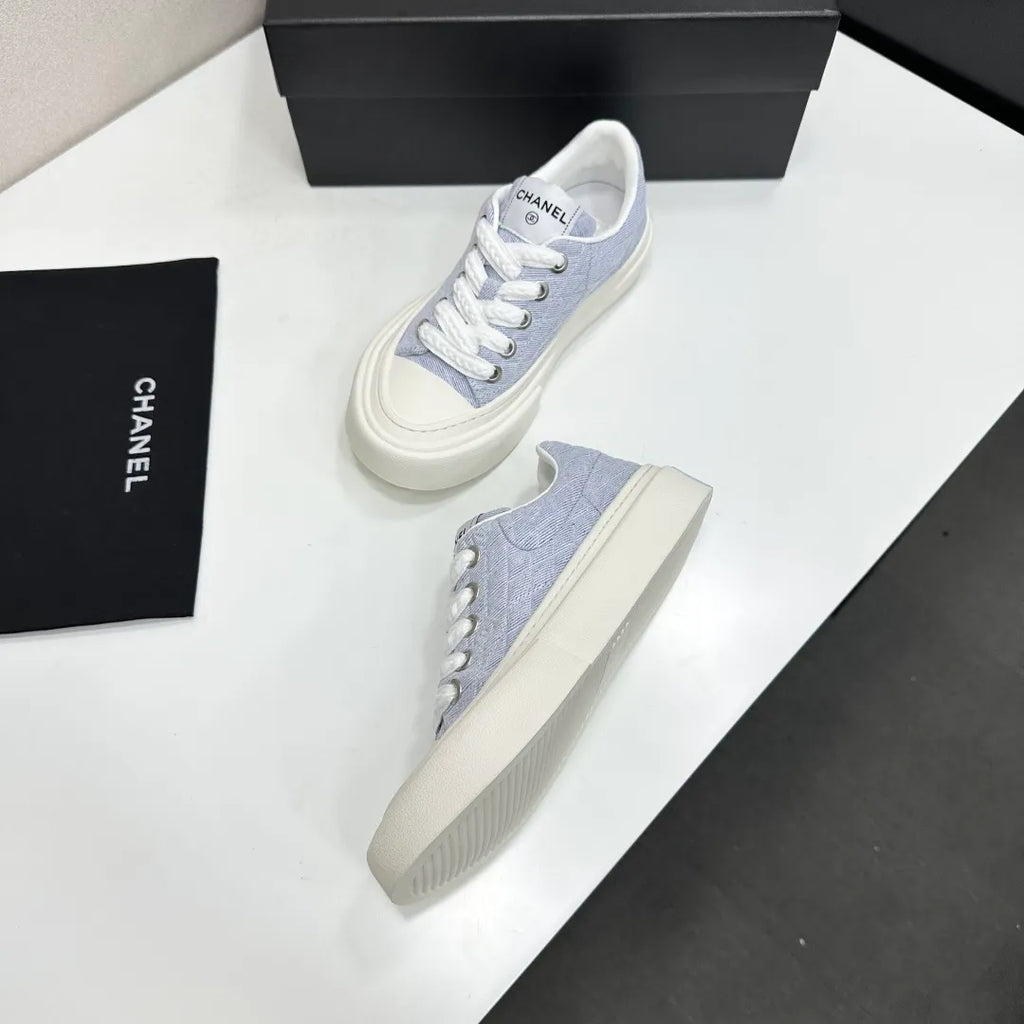 Chanel Women's Panda Sneakers Silk Cowhide Waterproof Cloth TPU 2026