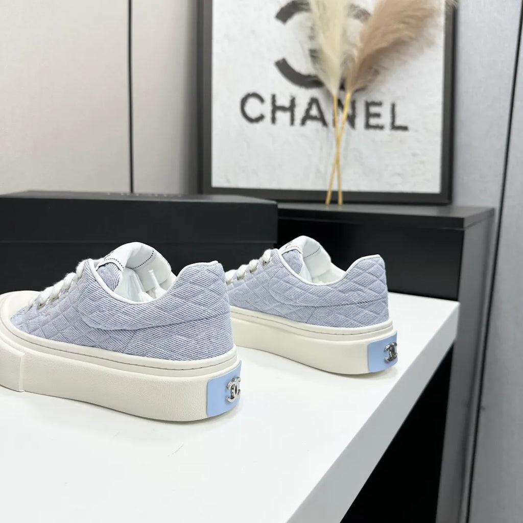 Chanel Women's Panda Sneakers Silk Cowhide Waterproof Cloth TPU 2026