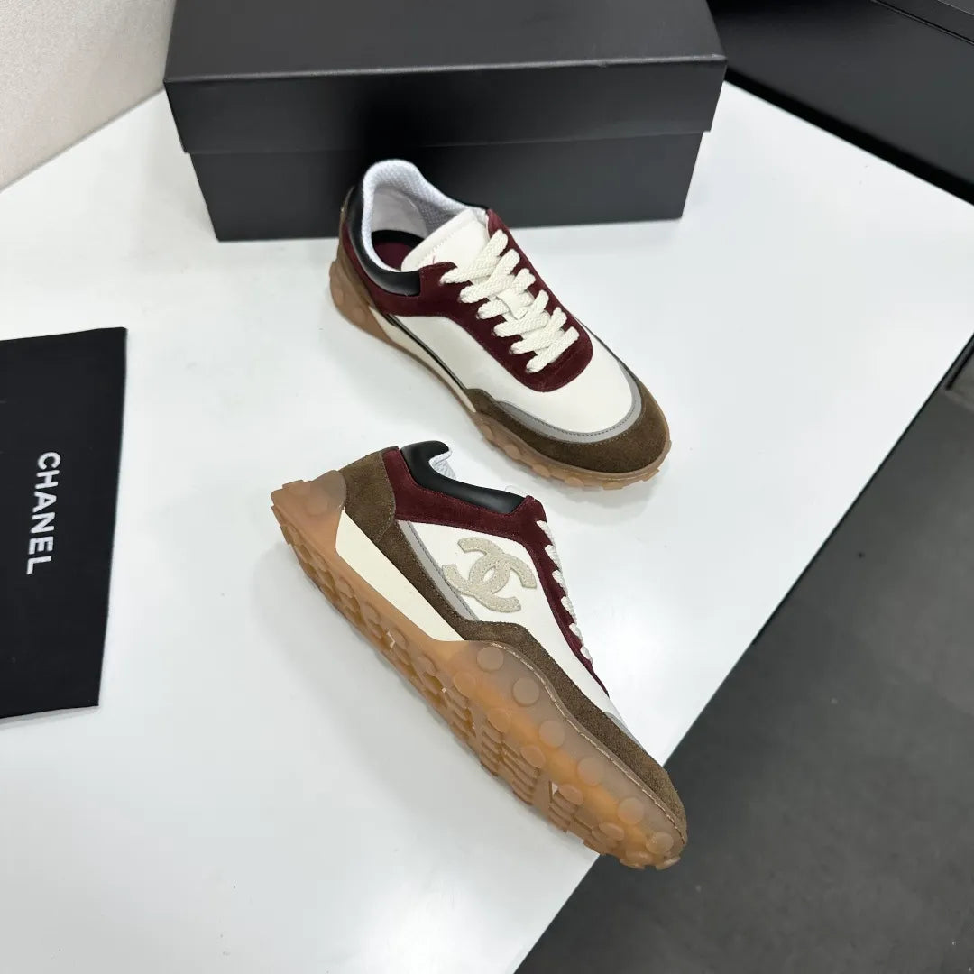 Chanel Women's Panda Sneakers Silk Cowhide Waterproof Cloth TPU 2026