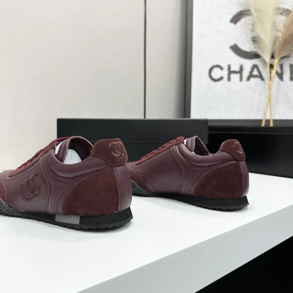 Chanel Women's Panda Sneakers Silk Cowhide Waterproof Cloth TPU 2026