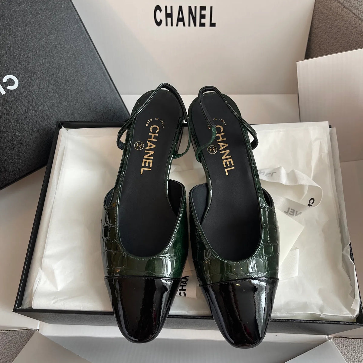 Chanel Women's Slingback Flats 26S