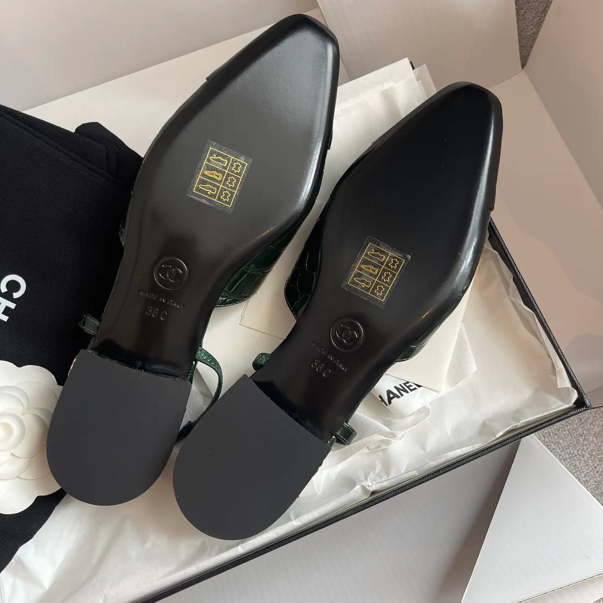 Chanel Women's Slingback Flats 26S