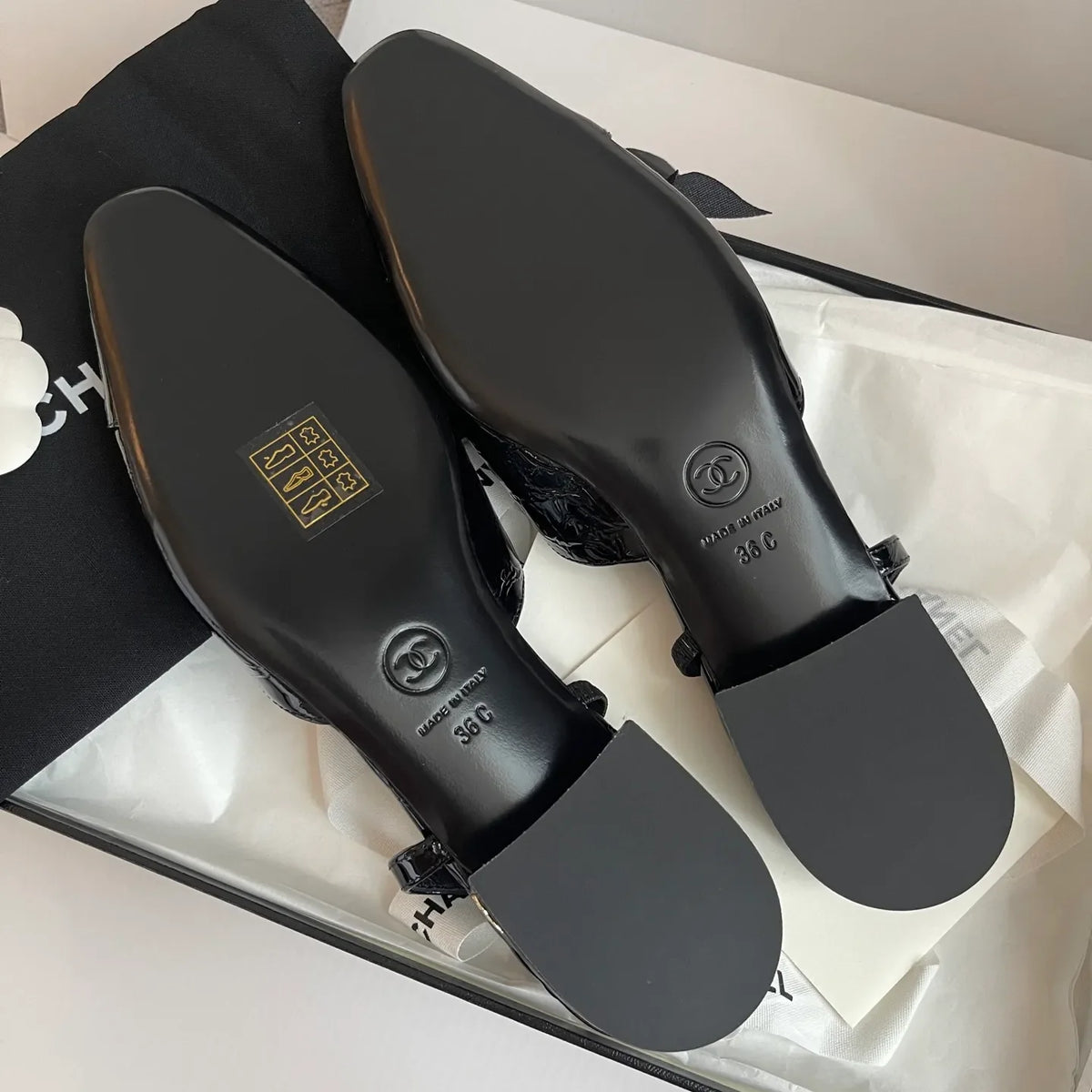 Chanel Women's Slingback Flats 26S