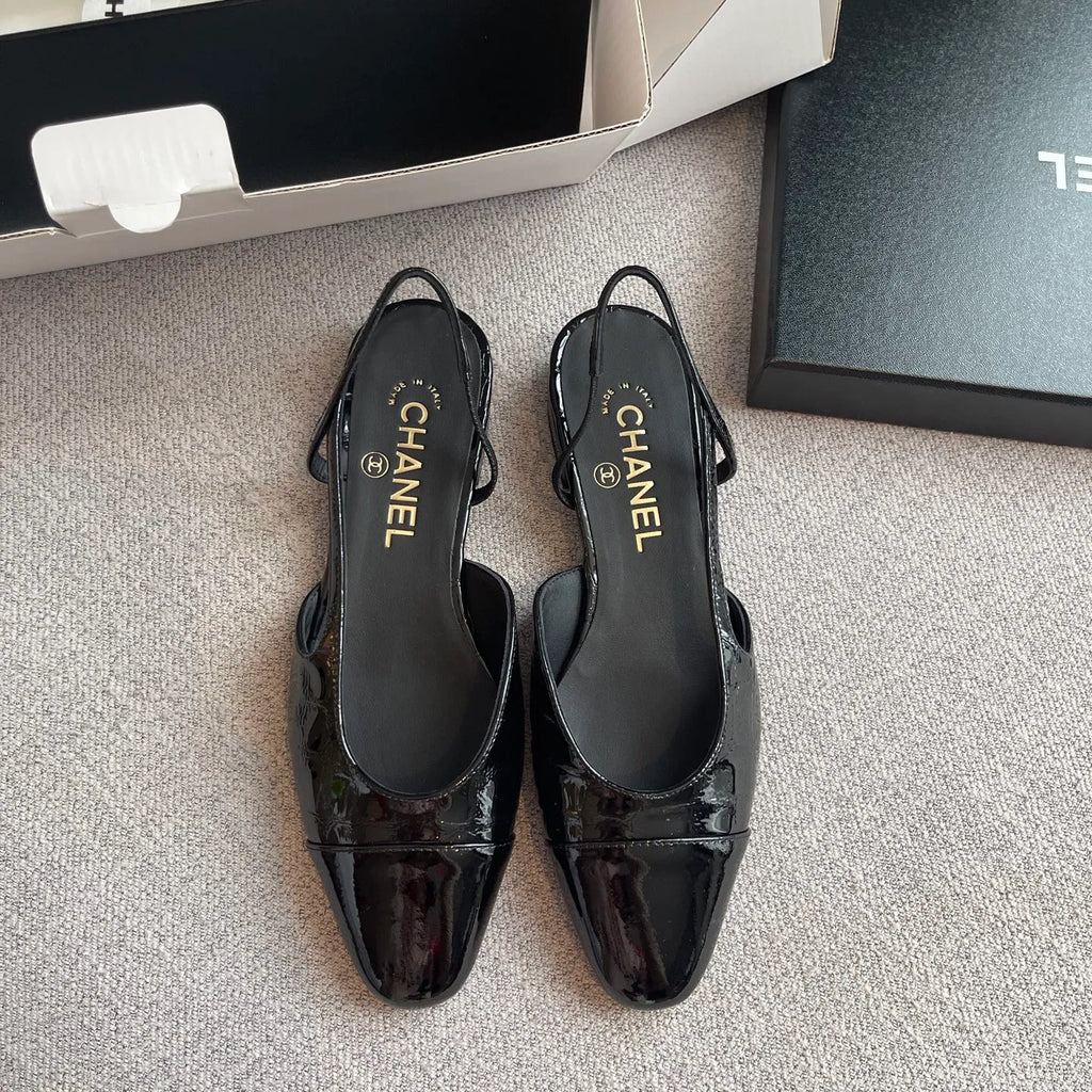 Chanel Women's Slingback Flats 26S