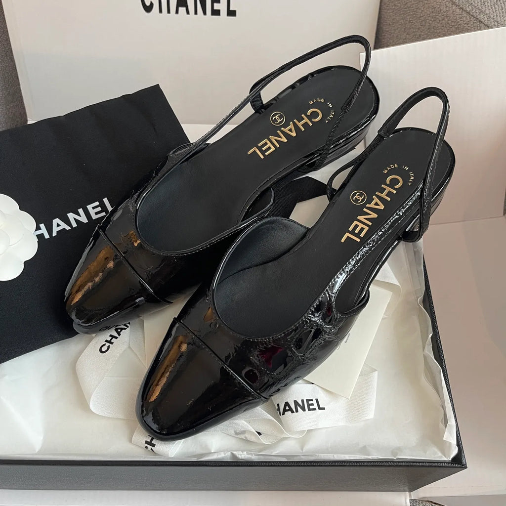 Chanel Women's Slingback Flats 26S