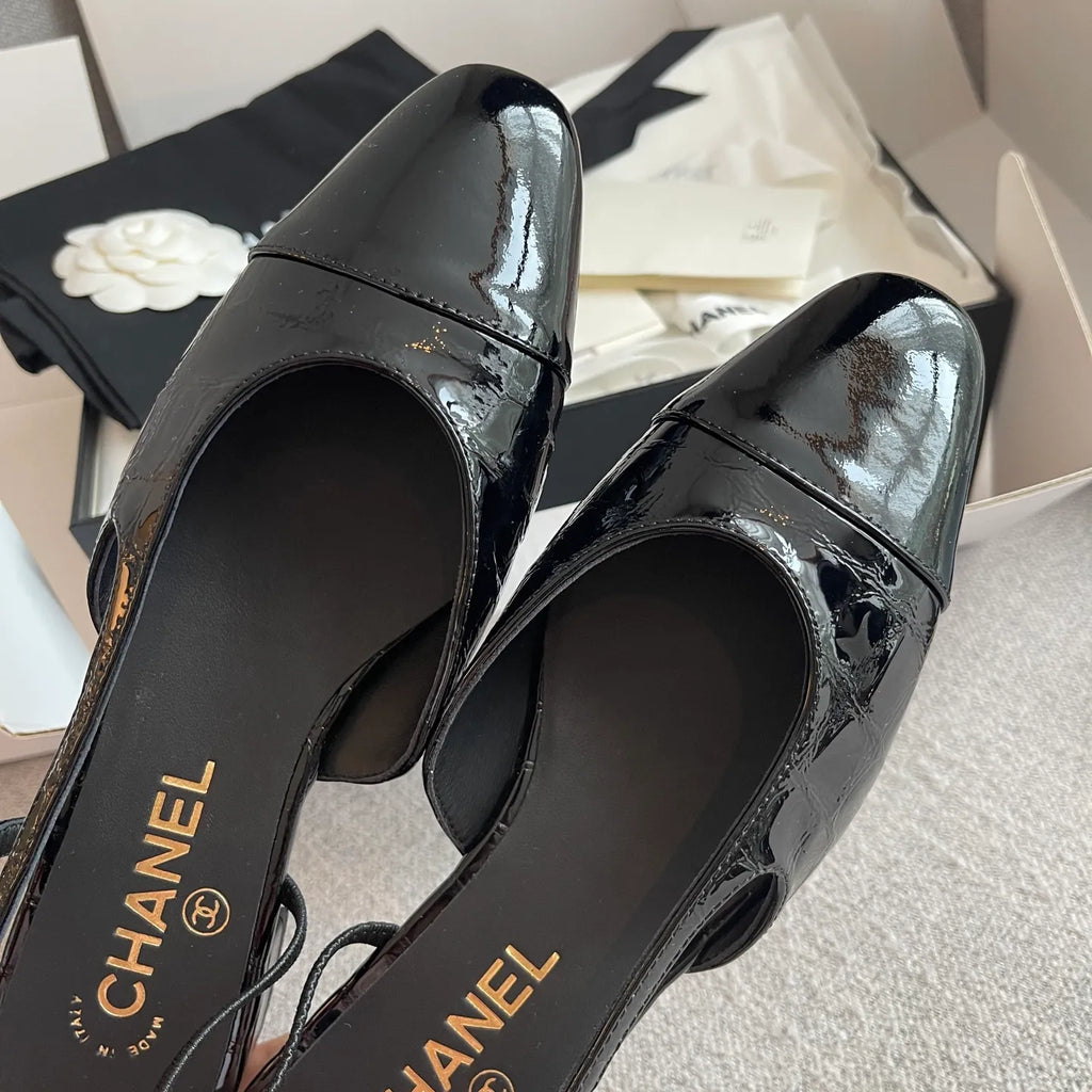 Chanel Women's Slingback Flats 26S