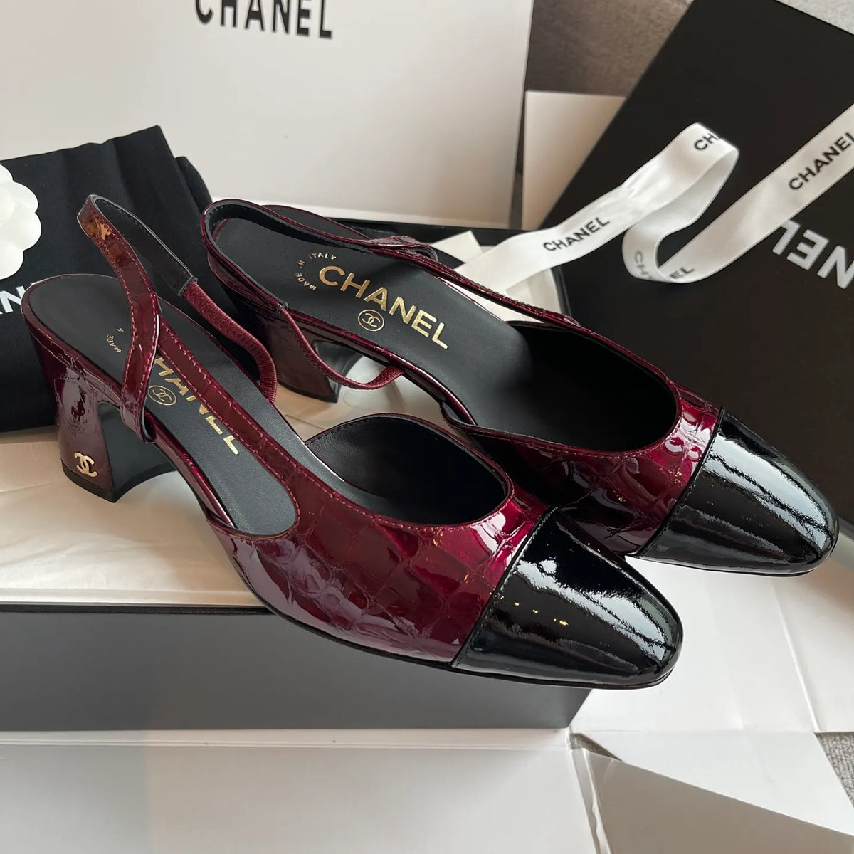 Chanel Women's Slingback Heels 26S
