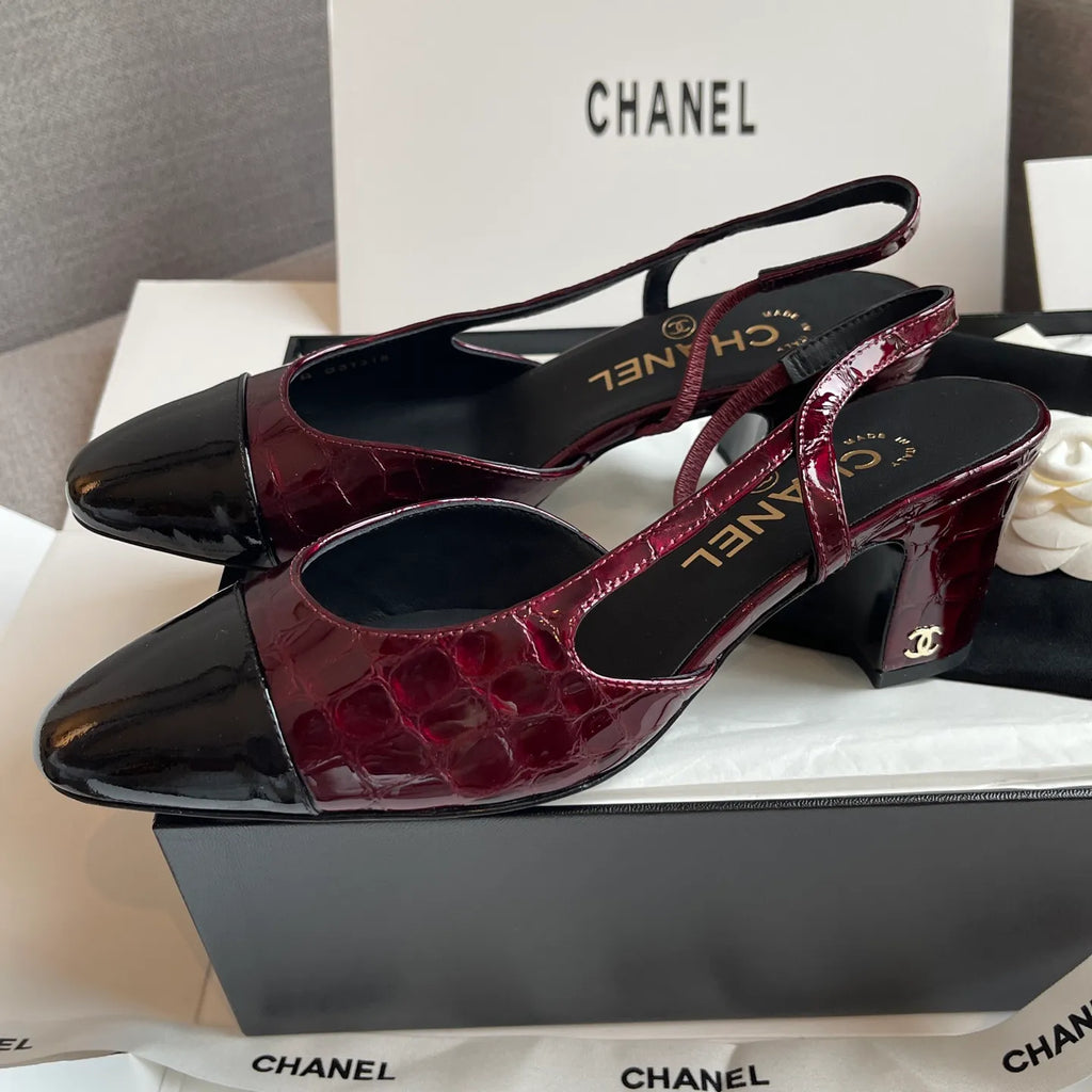 Chanel Women's Slingback Heels 26S