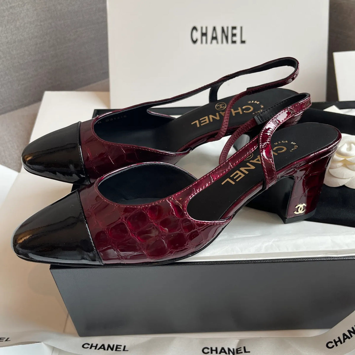 Chanel Women's Slingback Heels 26S