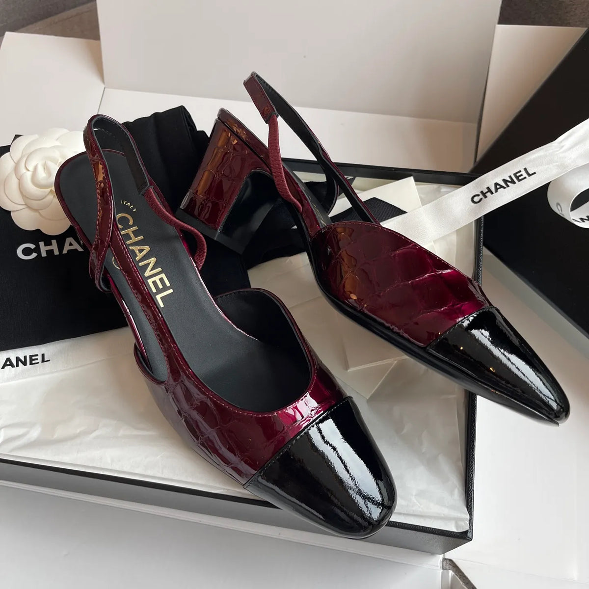 Chanel Women's Slingback Heels 26S
