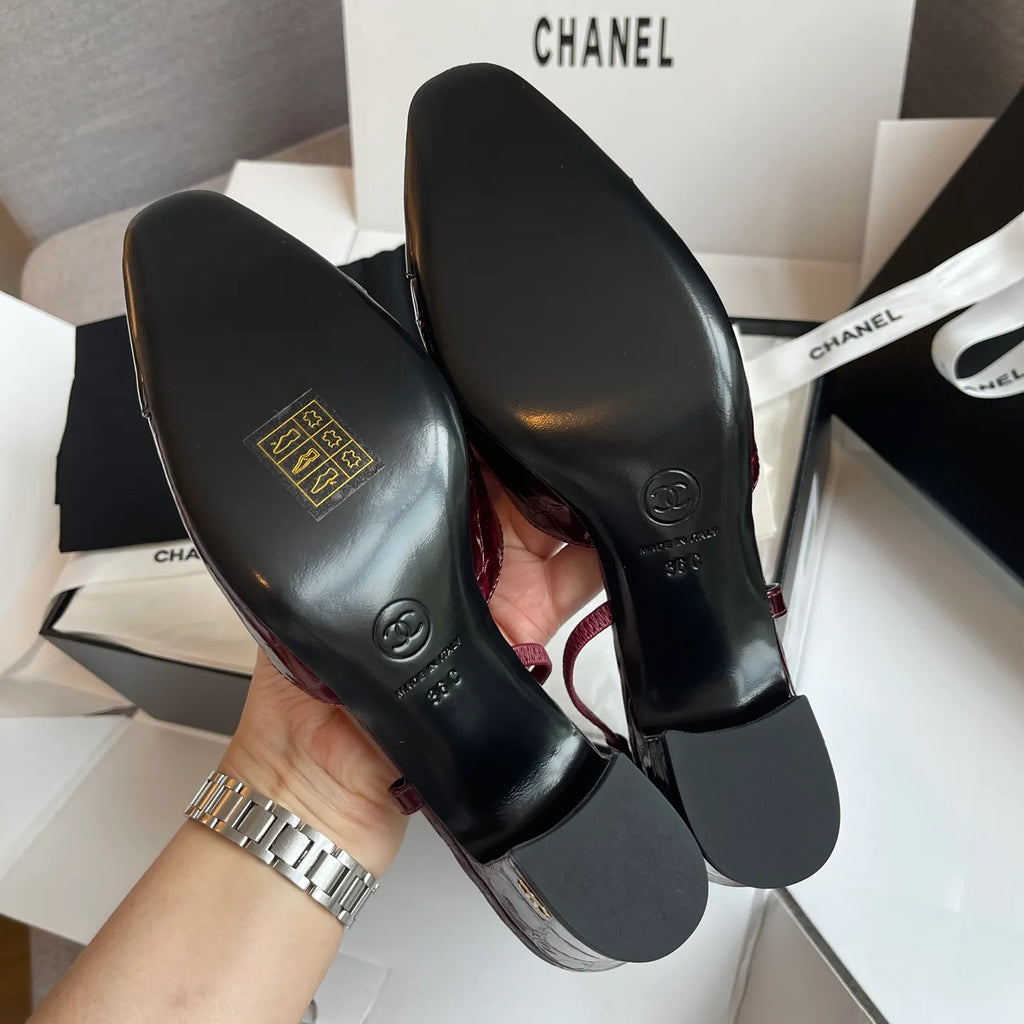 Chanel Women's Slingback Heels 26S