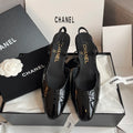 Chanel Women's Slingback High Heels 26S