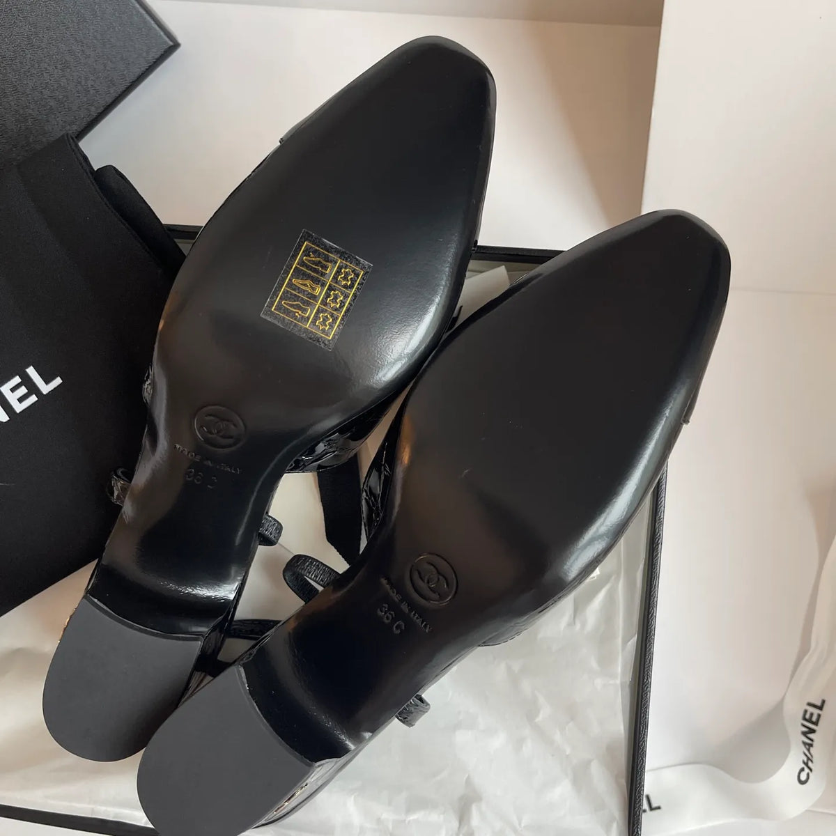 Chanel Women's Slingback High Heels 26S