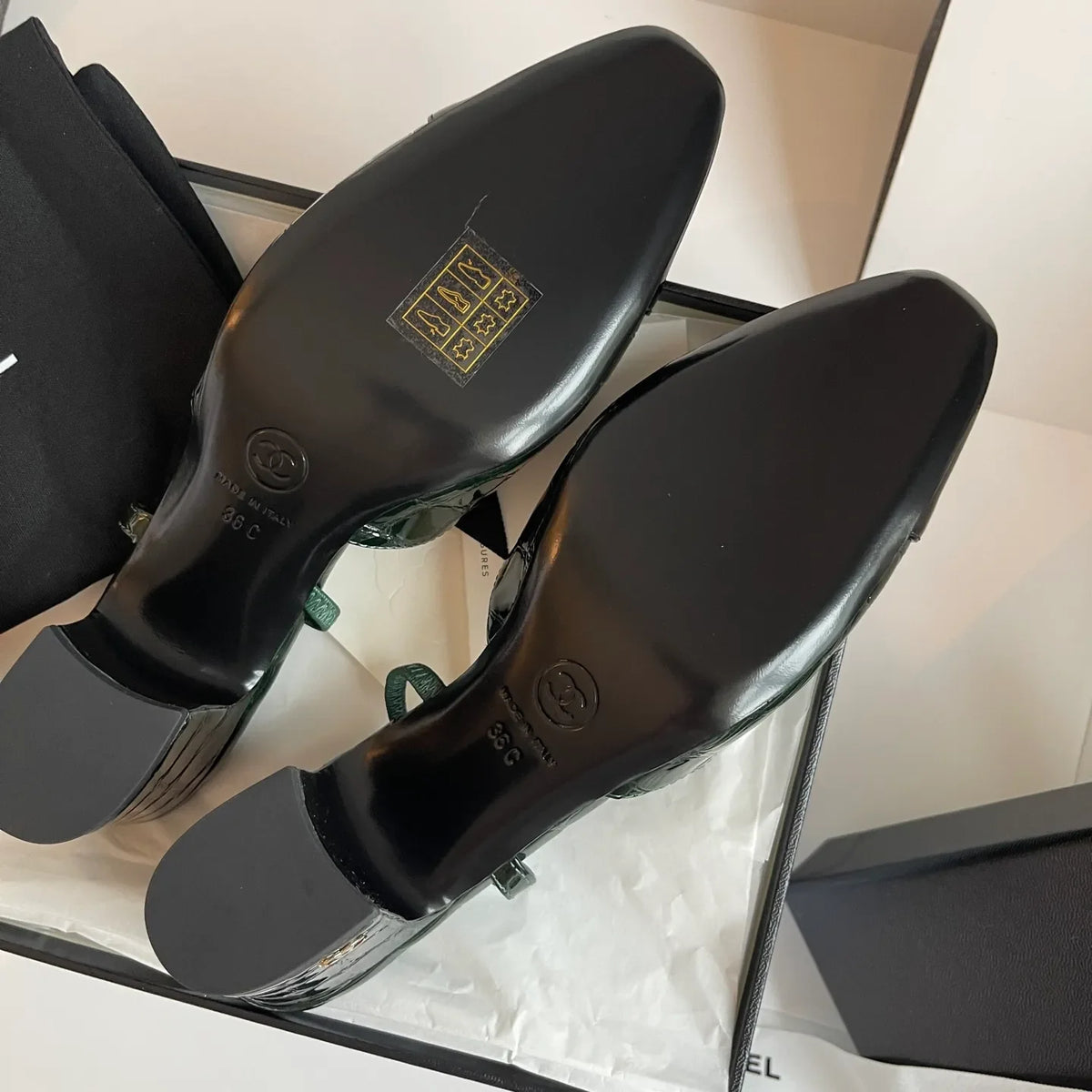 Chanel Women's Slingback High Heels 26S