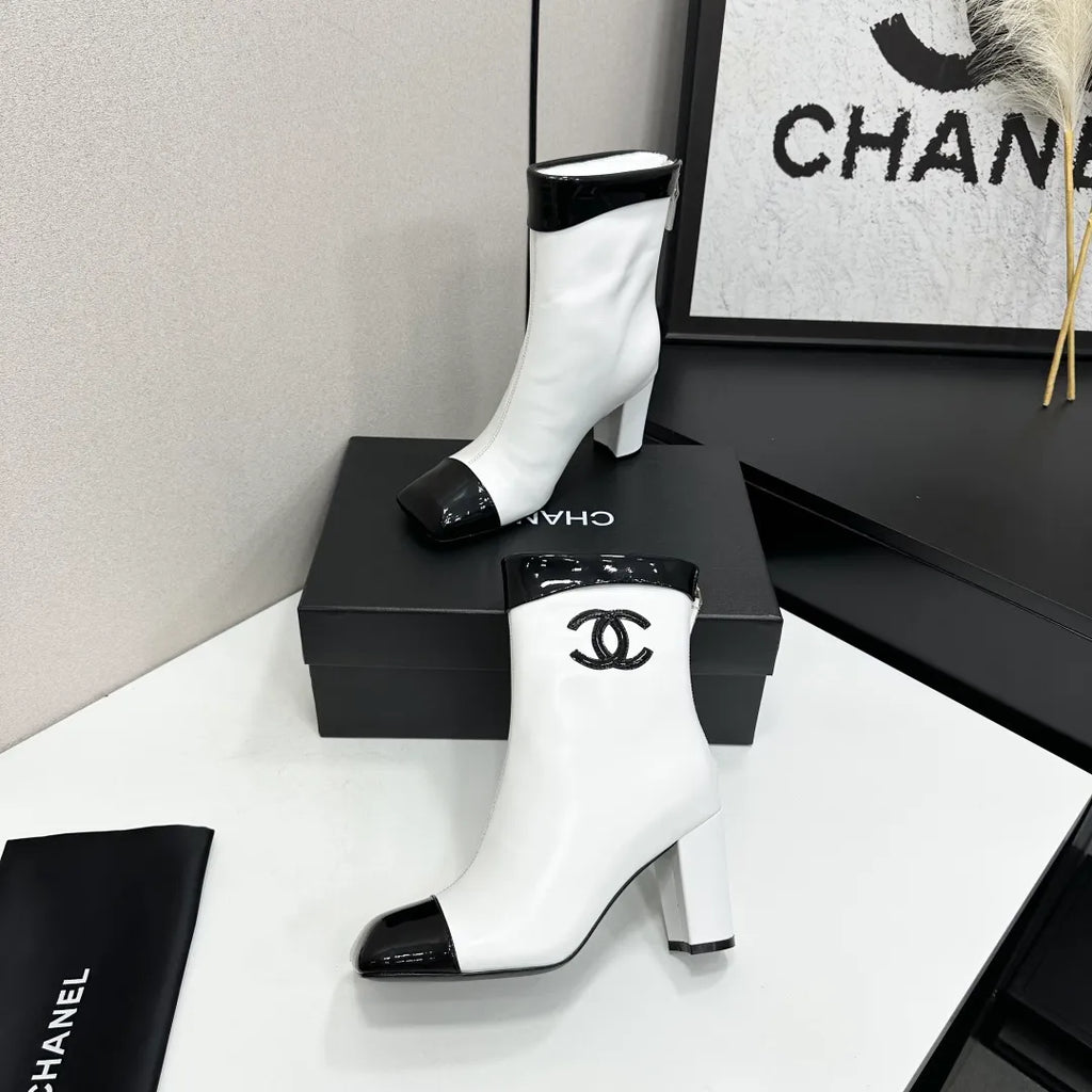 Chanel Women's Sneakers Cowhide Crystal Sheepskin Leather Sole 2026
