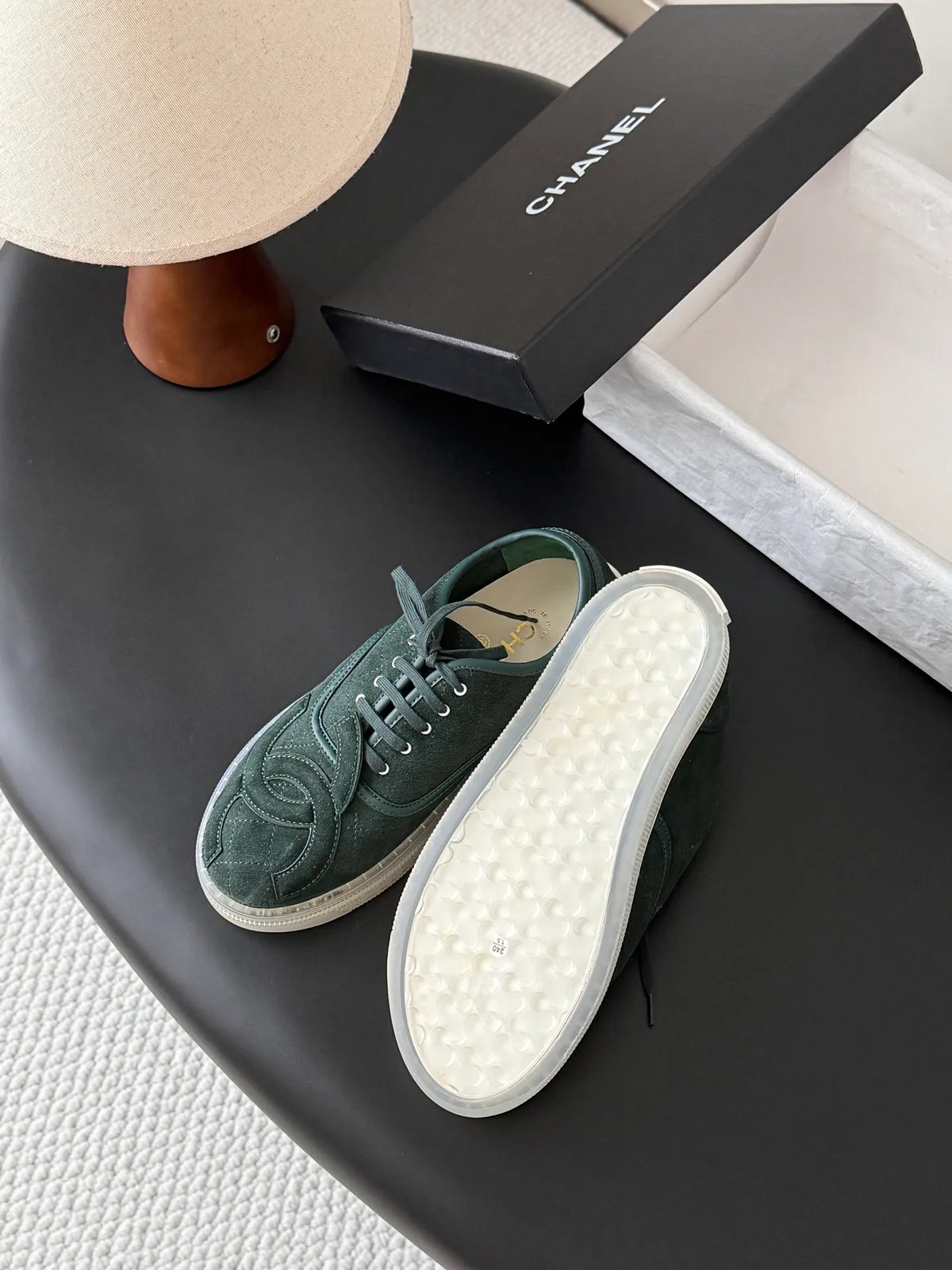 Chanel Women's Vintage Cambon Collection Flats