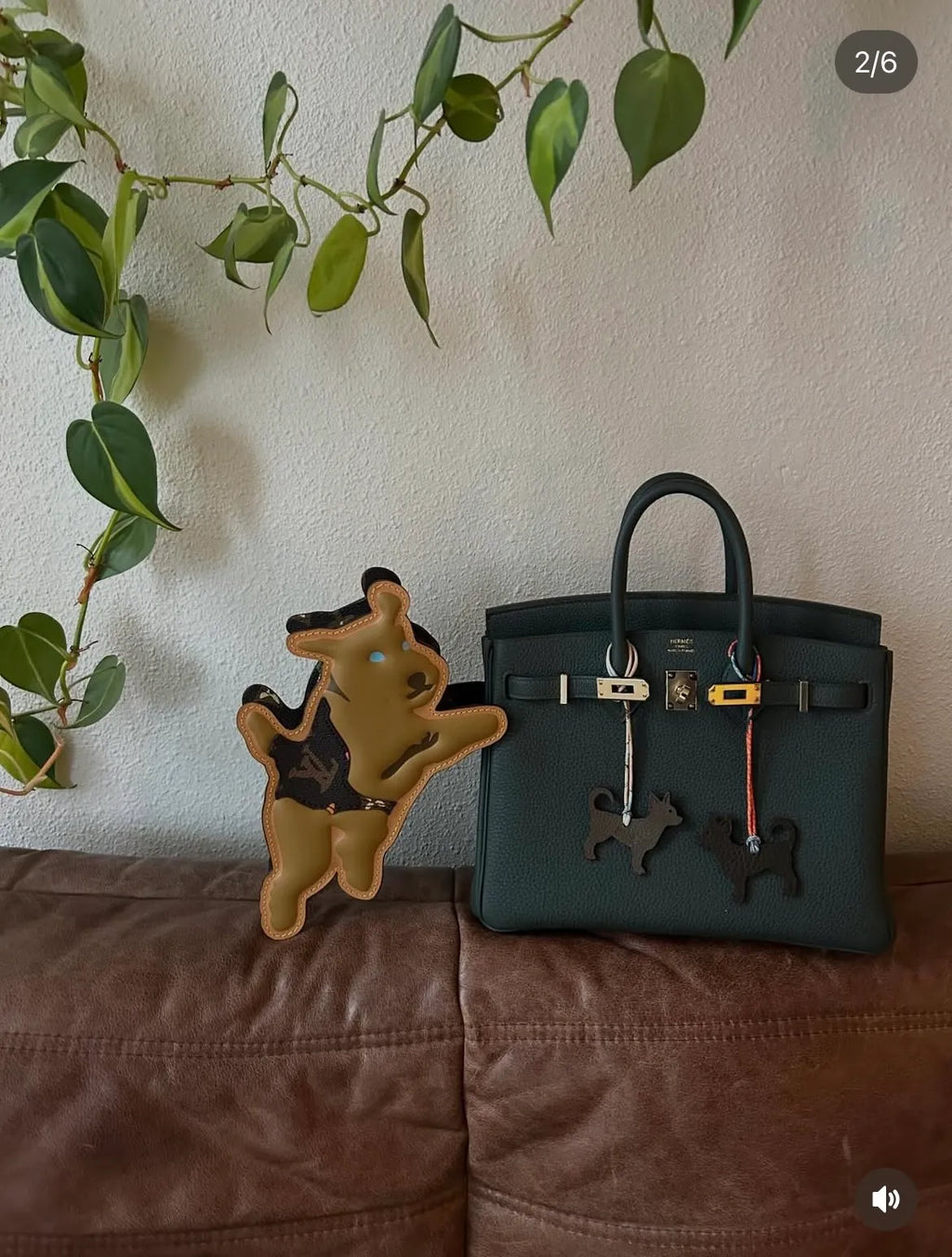 Classic 25 Handbag Pine and Cypress Green