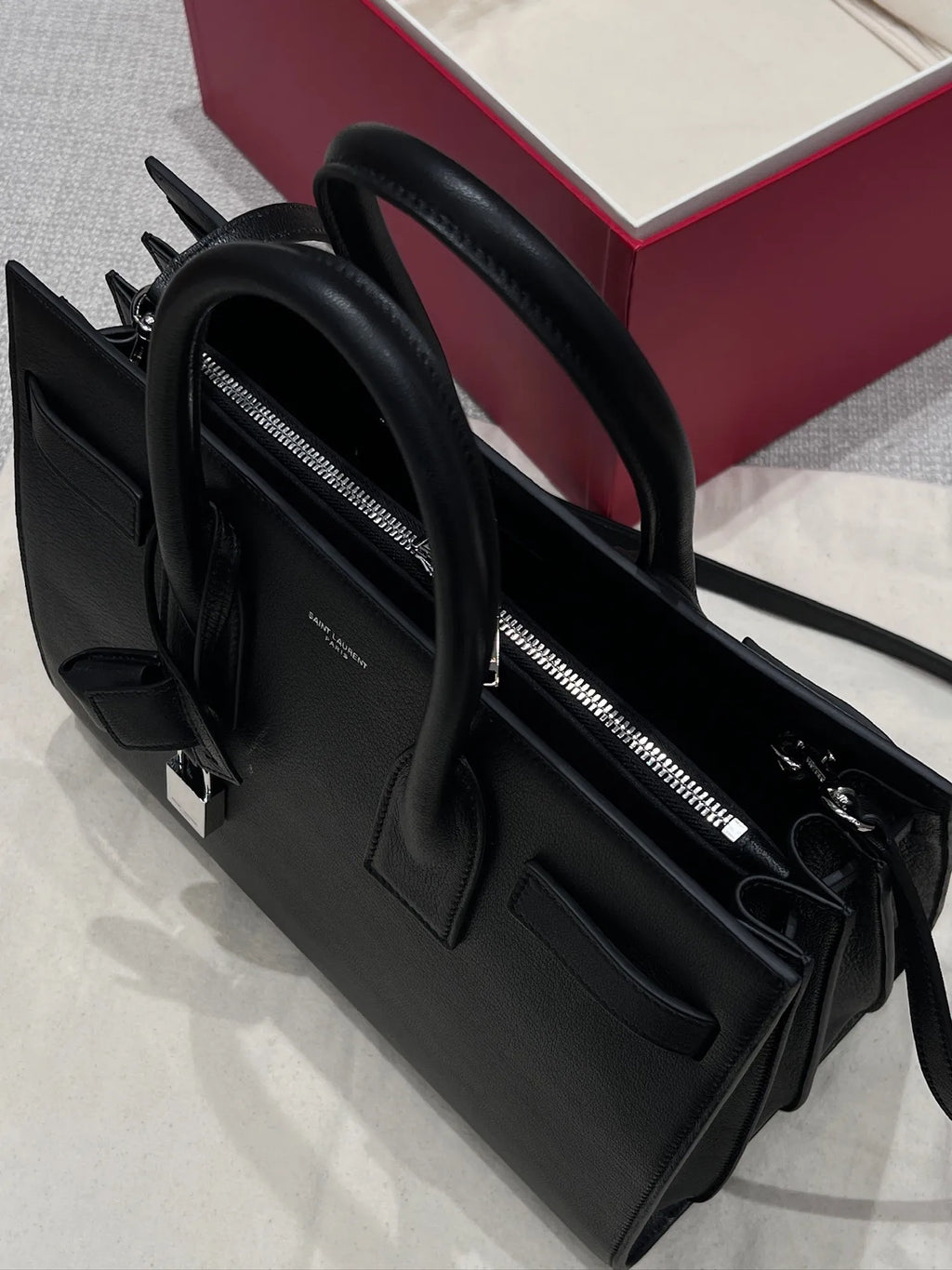 Classic Accordion Goatskin Large Medium Shoulder Bag 112543