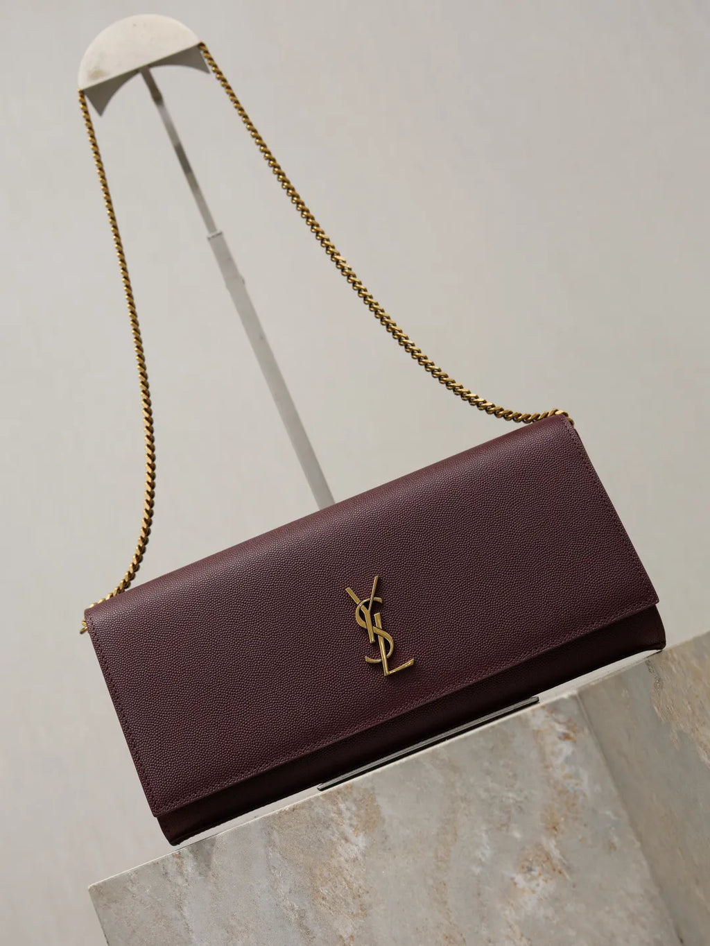 Classic Kate Caviar Leather 10.6 in Clutch Bag 306079-1