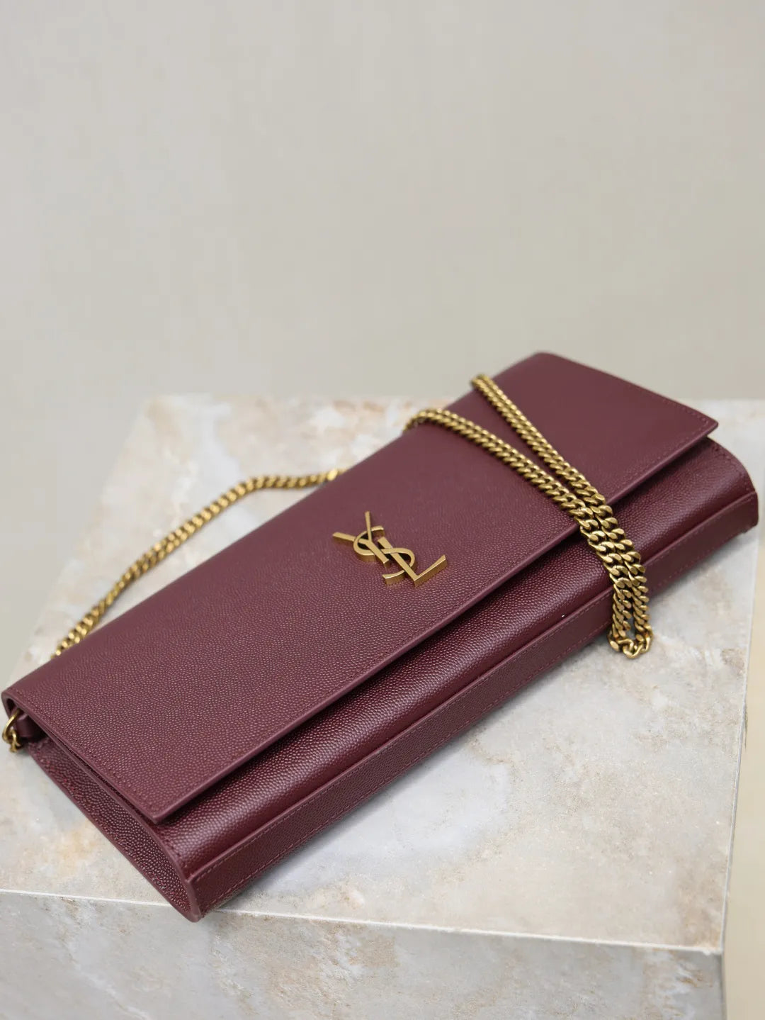 Classic Kate Caviar Leather 10.6 in Clutch Bag 306079-1