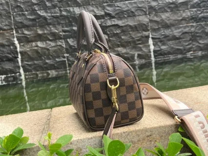 Coated Fabric Handbag N40489