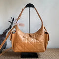 D-Dream 9.4 in Lambskin Handbag 6323 Earthy Yellow