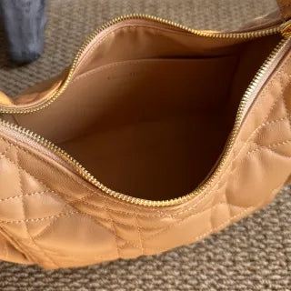 D-Dream 9.4 in Lambskin Handbag 6323 Earthy Yellow
