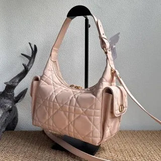 D-Dream 9.4 in Lambskin Handbag 6323 Rouge Pink