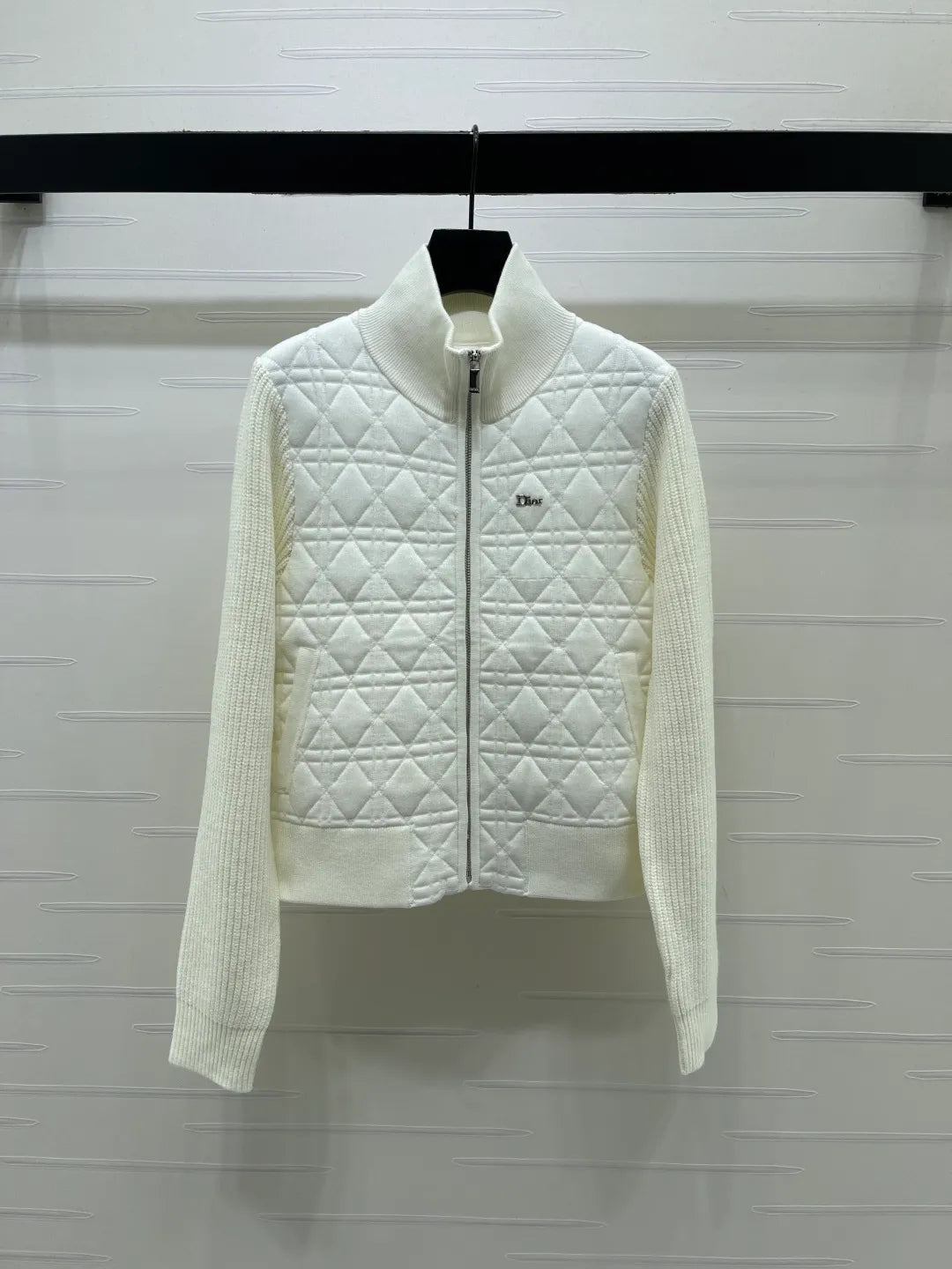Dio* Women's Quilted Stand Collar Zip Jacket A706B580C