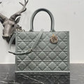 14.2 in Cannage Calfskin Tote Bag 36
