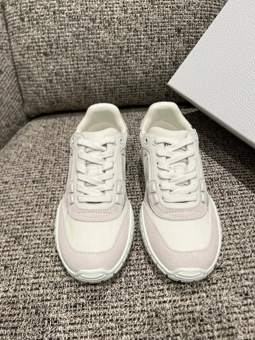 Dior 26 Women's Tech Transparent Thick-Soled Sneakers