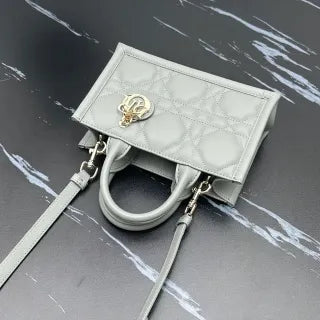 Book Tote 8.5 in Cannage Calfskin Bag 1160