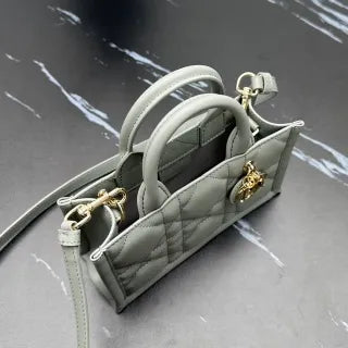 Book Tote 8.5 in Cannage Calfskin Bag 1160