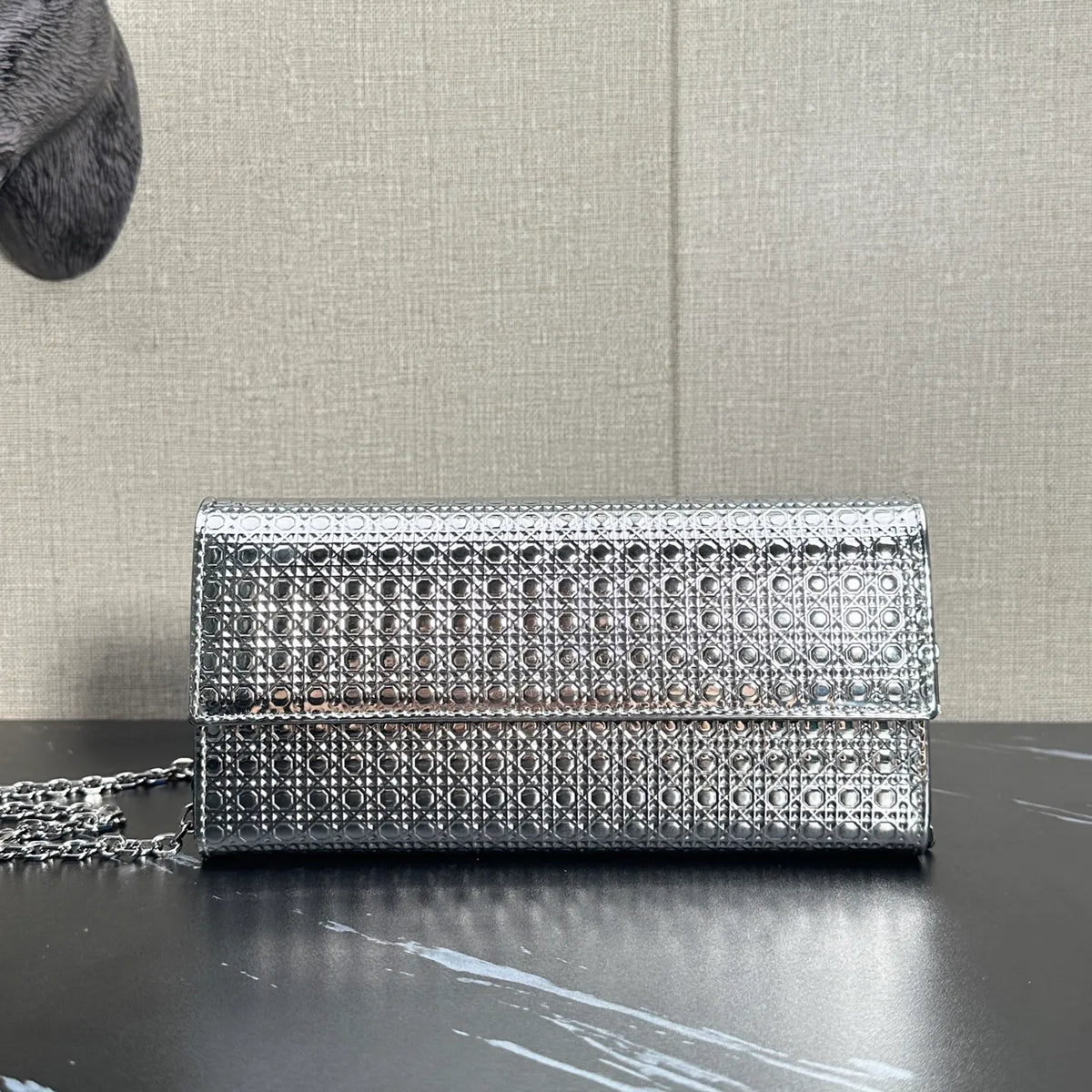 Cannage 8.3 in Embossed WOC Bag 2251