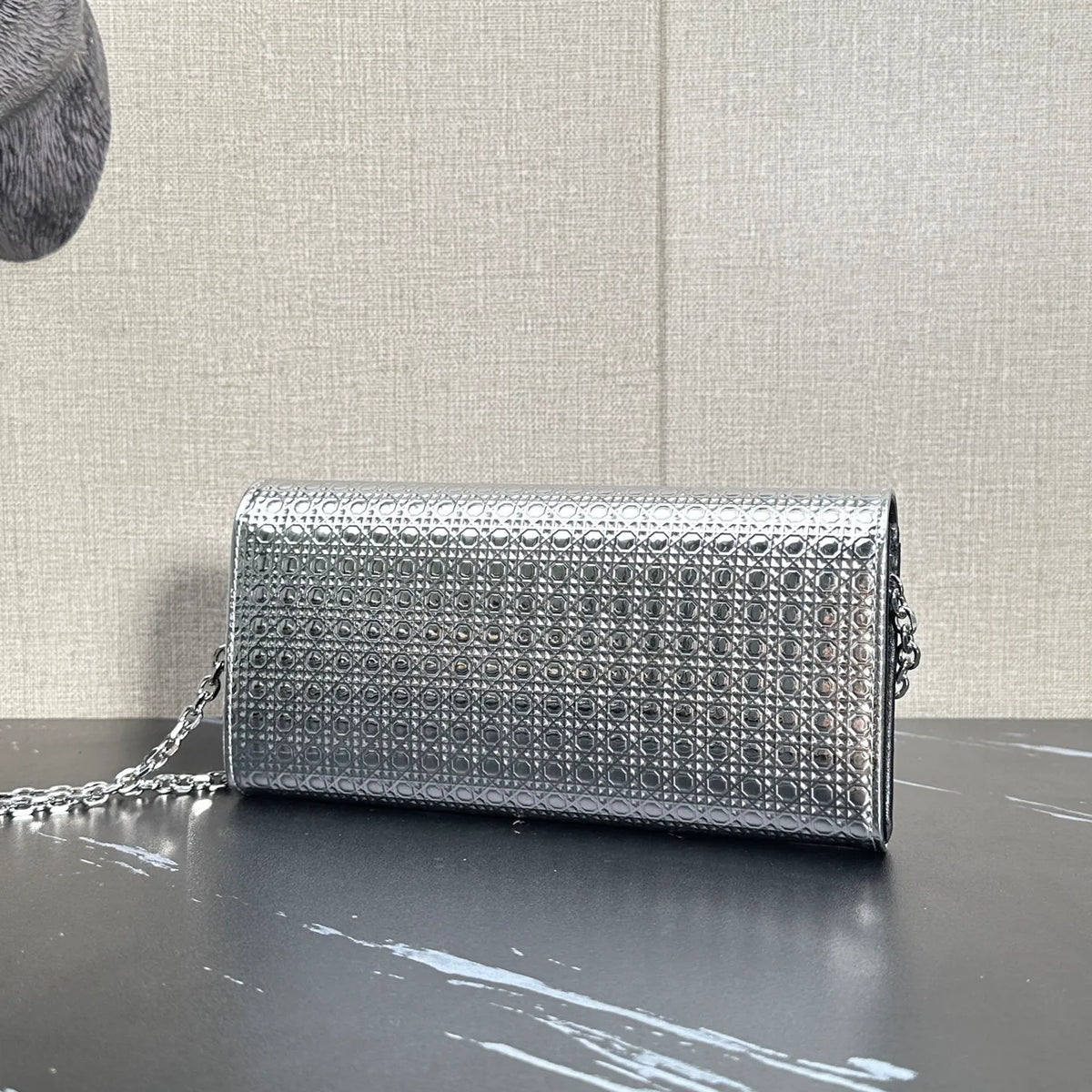 Cannage 8.3 in Embossed WOC Bag 2251