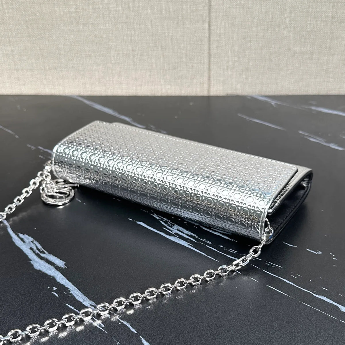 Cannage 8.3 in Embossed WOC Bag 2251