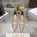 Oblique Mesh Sheepskin 3.1 in Heels 810935