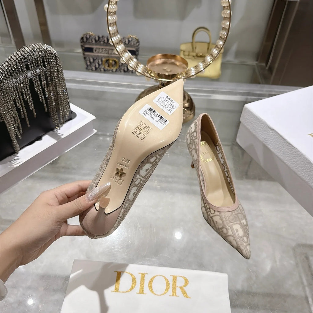 Oblique Mesh Sheepskin 3.1 in Heels 810935