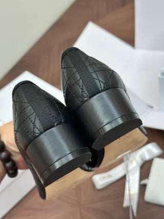 Quilted Calfskin Ballet Flats 255376