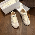 Dior Women's Ribbon Sneakers Technical Fabric Suede Leather 340435