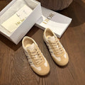 Dior Women's Ribbon Sneakers Technical Fabric Suede Leather 340439