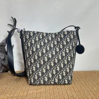 Diorstar 7.9 in Jacquard Bucket Bag