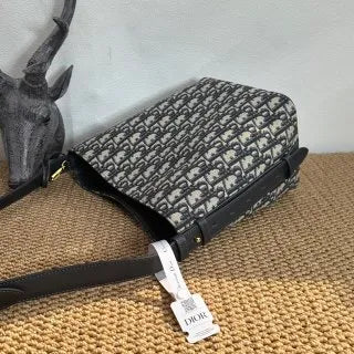 Diorstar 7.9 in Jacquard Bucket Bag