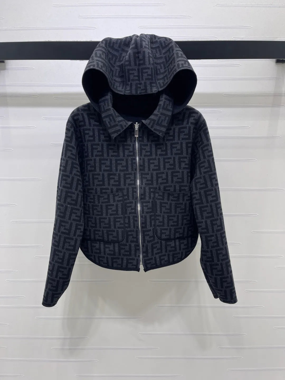 Fendi Women's Reversible Wool Jacket 57800340 A706B600C