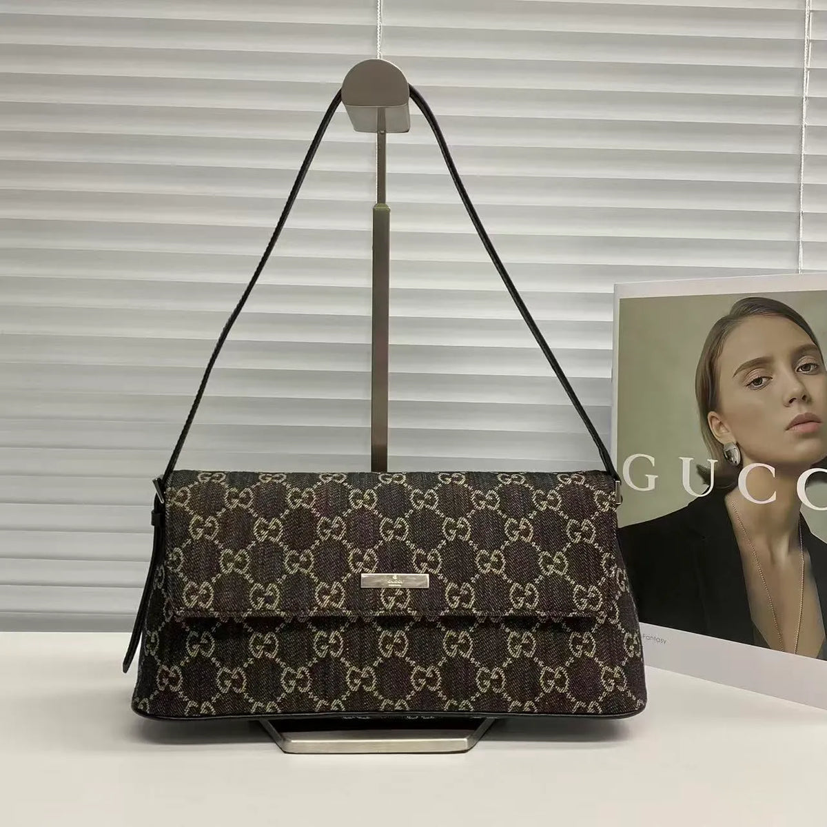 Generation GG Denim 12.2 in Handbag 874744