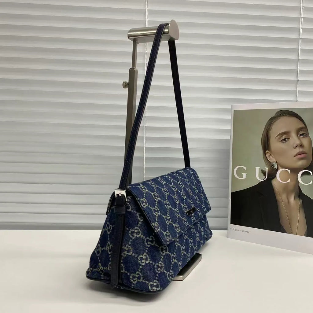 Generation GG Denim 12.2 in Handbag 874744