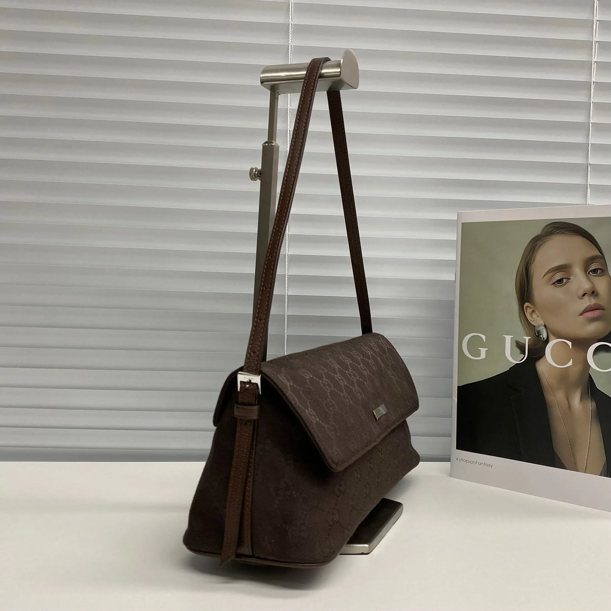 Generation GG Denim 12.2 in Handbag 874744