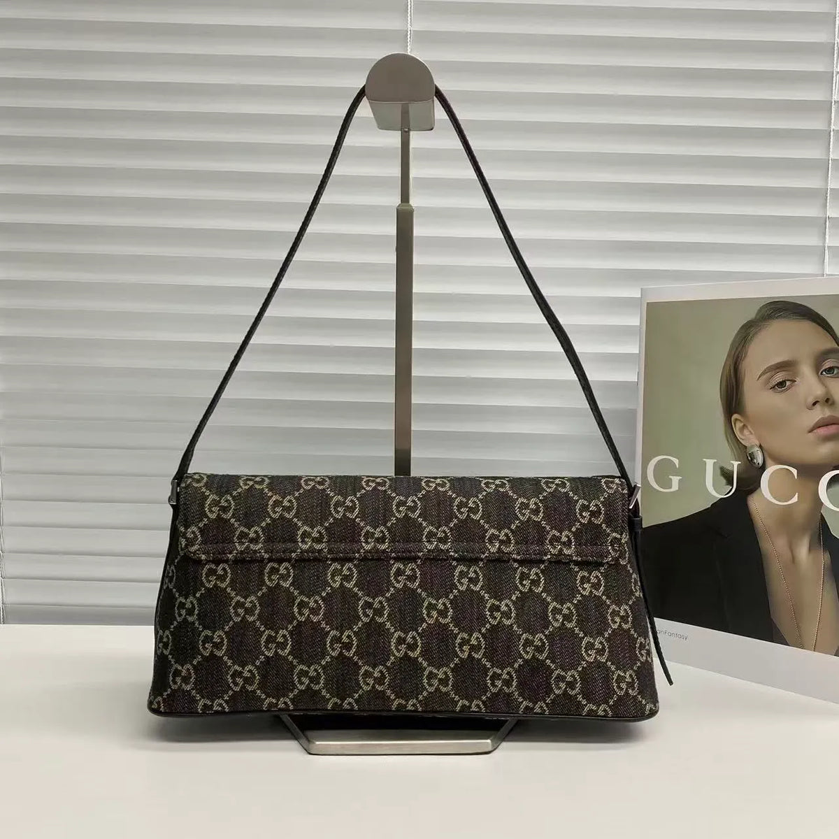 Generation GG Denim 12.2 in Handbag 874744