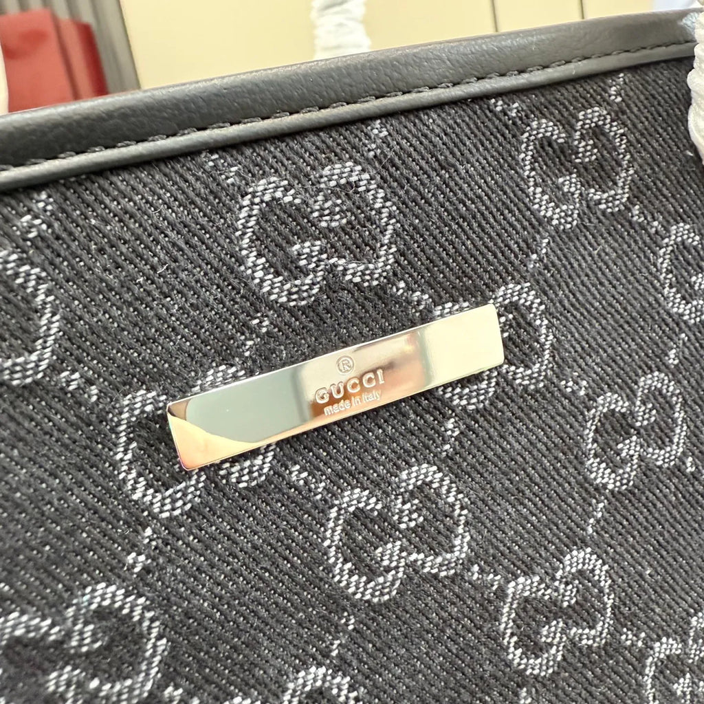 Generation GG Denim 9.8 in Tote Bag 875236