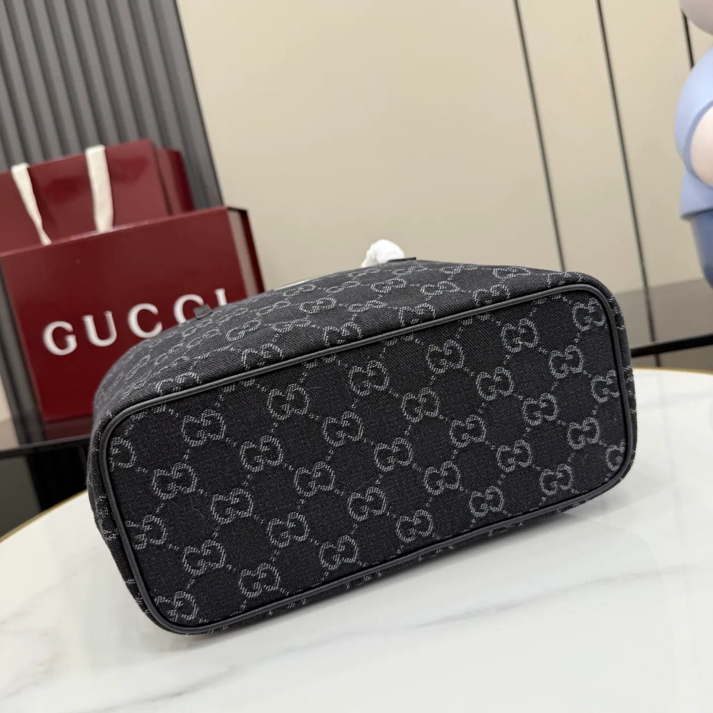 Generation GG Denim 9.8 in Tote Bag 875236